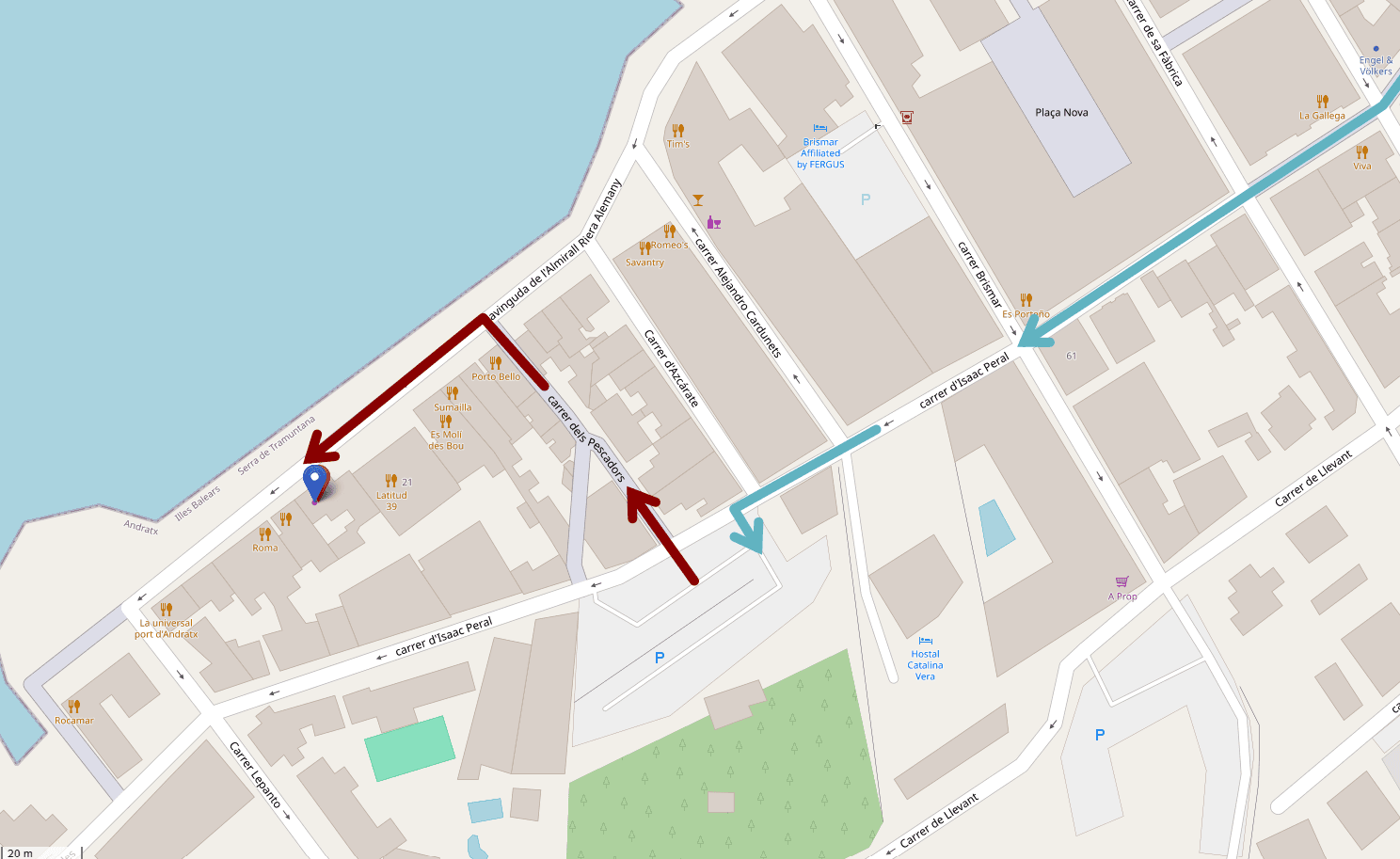 Diving Dragonera – Parken